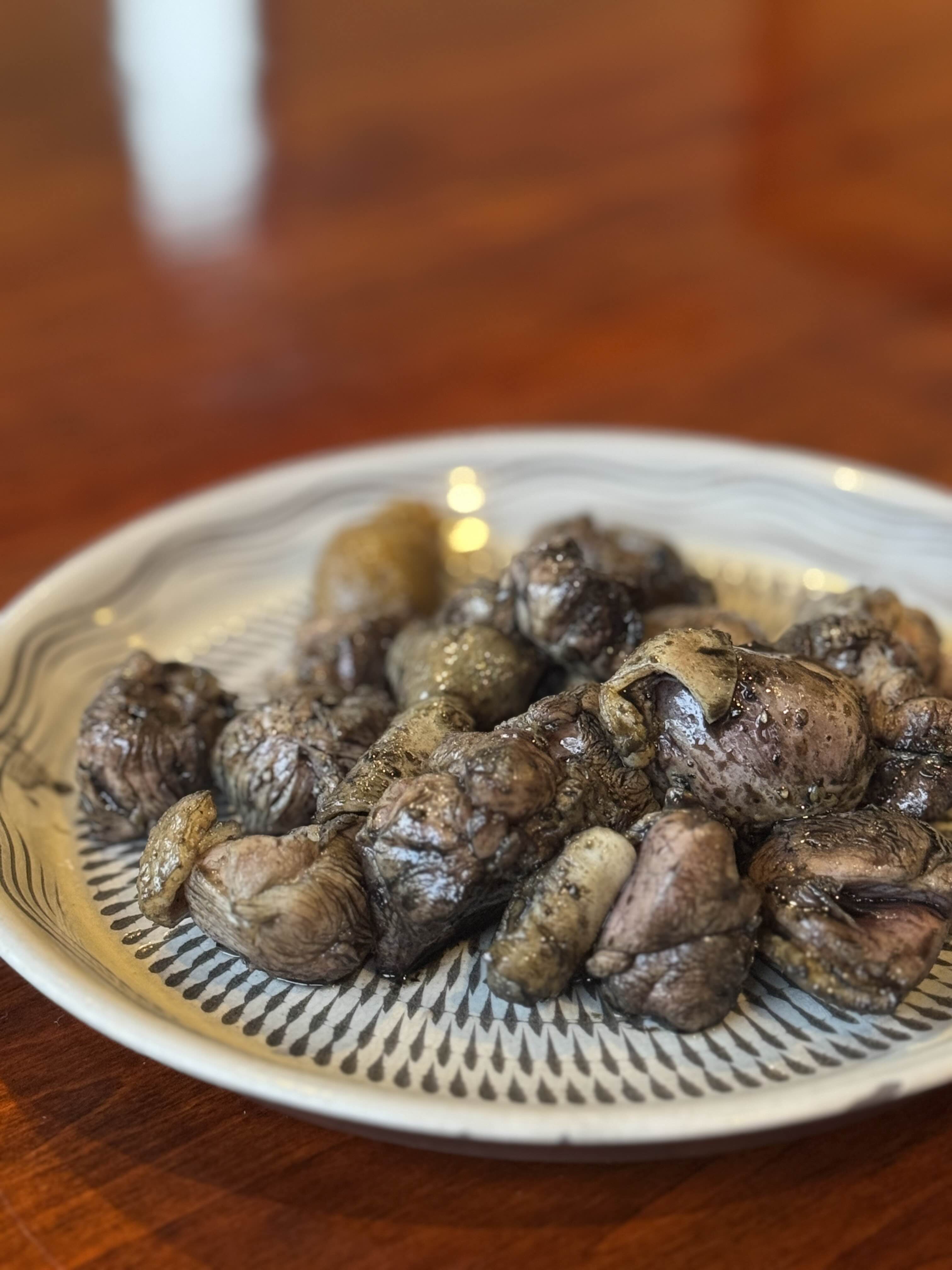 Momo Sumibi-yaki — Charcoal-grilled chicken thigh